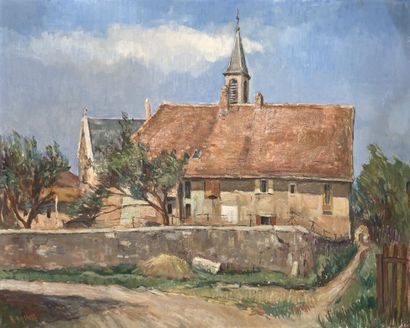 R. ROSSETTI (XXe siècle).
Ferme en Savoie....