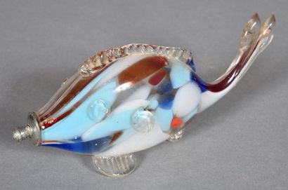 MURANO
Poisson en verre soufflé façon Clichy.
Circa...