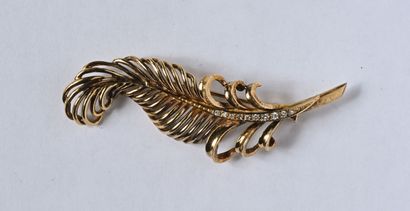 18K (750/oo) yellow gold 