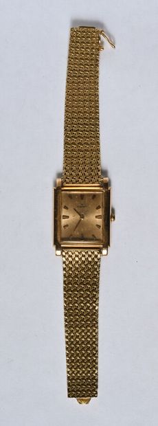 SIGMA: Watch in 18K (750/oo) yellow gold,...