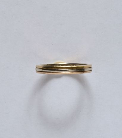 CARTIER : Alliance en or 18K (750/oo) de...