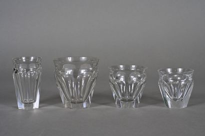 BACCARAT, partie de service comprenant deux...