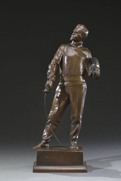 Godefroid DEVREESE (1861-1941)
L'escrimeur,...