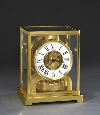 JAEGER LECOULTRE, 
Pendule cage, modèle Atmos...