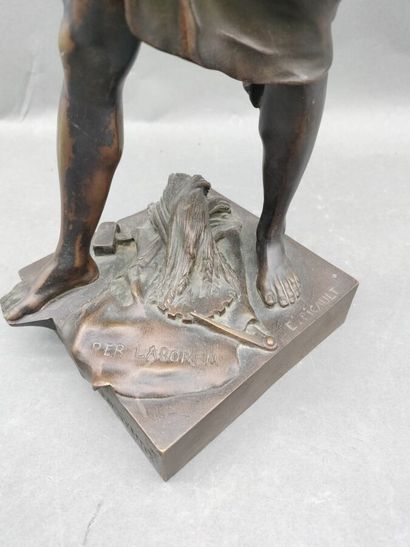 Louis Moreau (1855-1919), d'après. 
Jeune...