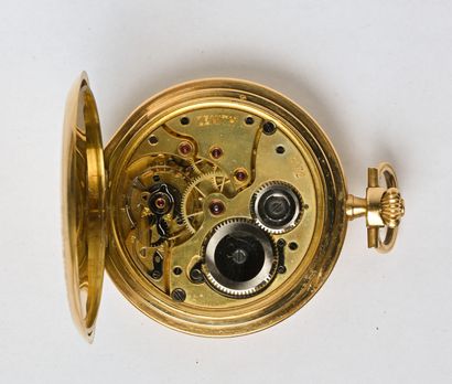 ZENITH : Montre de gousset savonnette en...