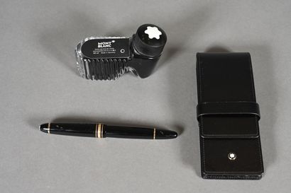 MONTBLANC Meisterstück. Stylo plume à pompe...