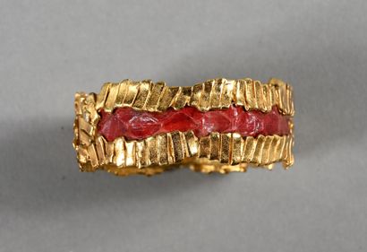 YVES SAINT LAURENT. Opening cuff bracelet...