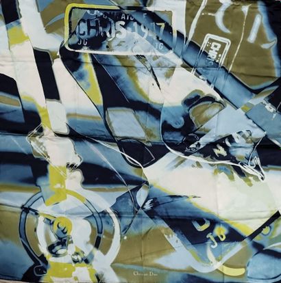 CHRISTIAN DIOR BY JOHN GALLIANO, 
Silk square...