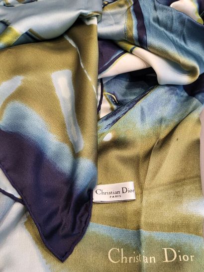 CHRISTIAN DIOR BY JOHN GALLIANO, 
Silk square...