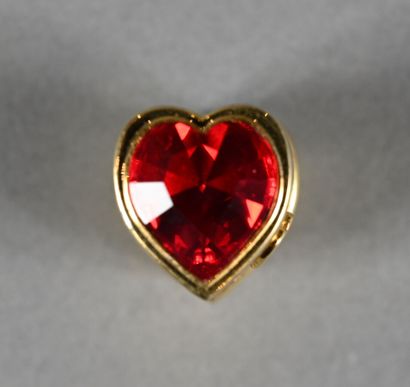 YVES SAINT LAURENT, 
Heart-shaped lipstick...