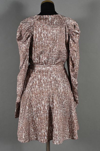 ROTATE BIRGER CHRISTENSEN. Robe imprimée...