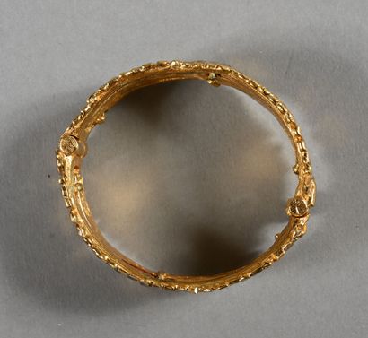 YVES SAINT LAURENT. Opening cuff bracelet...
