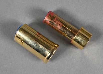 YVES SAINT LAURENT, 
Heart-shaped lipstick...