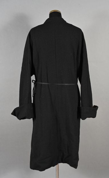 DRIES VAN NOTEN. Manteau en jersey de laine...