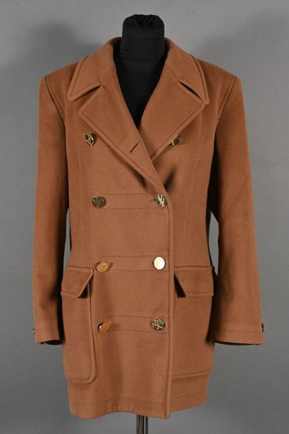 YVES SAINT LAURENT Variation. Camel wool...