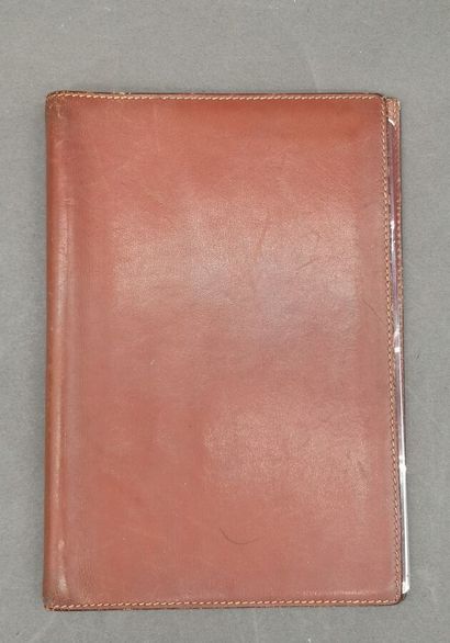 HERMES Paris Made in France, 
Gold box notebook...