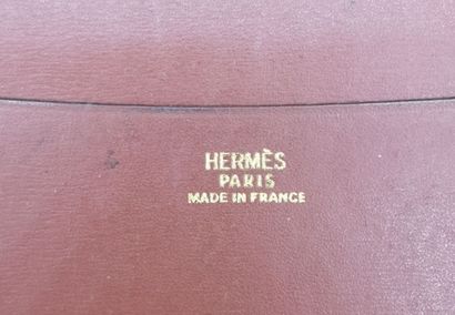 HERMES Paris Made in France, 
Gold box notebook...