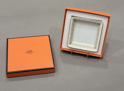 HERMES Paris, 
Vide poche bridge Pythagore...