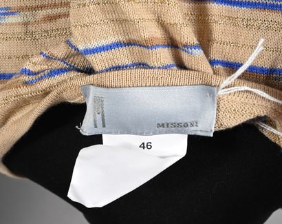 MISSONI. Lot composé d'un col roulé et d'une...