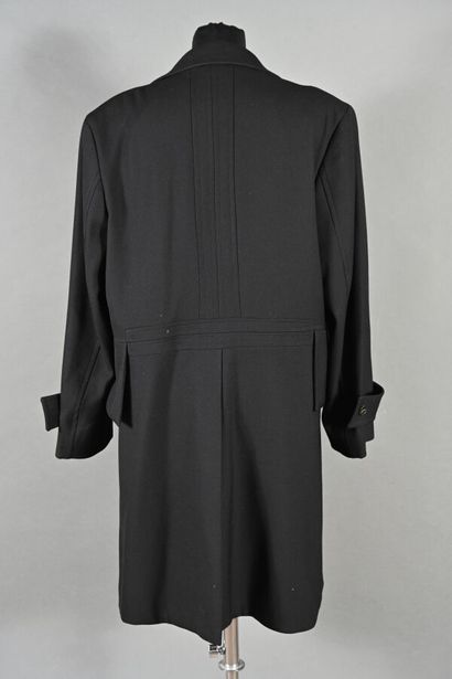 CHRISTIAN LACROIX. Manteau homme en laine...
