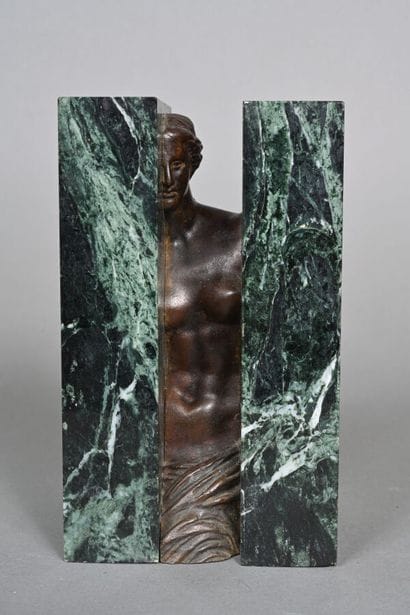 Sacha SOSNO (1937-2013).
Oblitération, 1990.
Bronze...