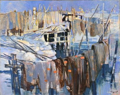 Pierre CAYOL (né en 1939)
Pointe courte à...