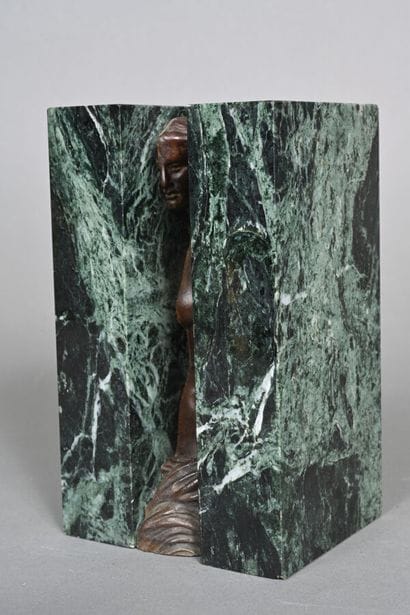 Sacha SOSNO (1937-2013).
Oblitération, 1990.
Bronze...