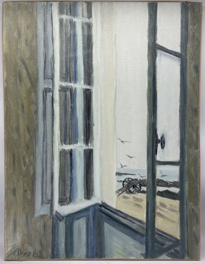 Paul NASSIVET (1904-1977)
Vue de la jetée...