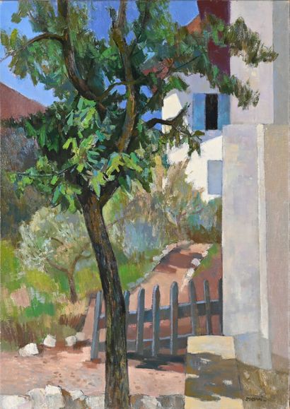 Maurice STOPPANI (1921-2014)
La barrière...