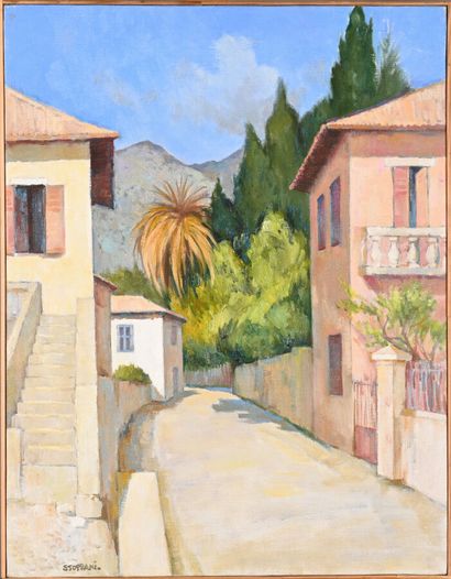 Maurice STOPPANI (1921-2014)
Environ de Menton,...