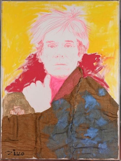 ZIVO (né en 1950)
Andy Warhol
Technique mixte...