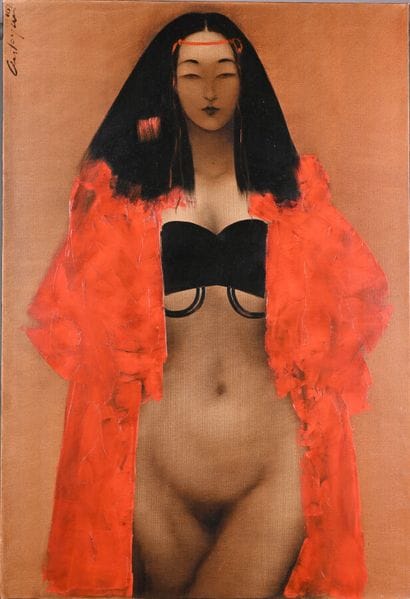 Arès ANTOYAN (né en 1955).
Kimiko, 2002.
Acrylique...