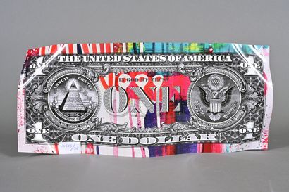 Karl LAGASSE (né en 1981)
One Dollar
Sérigraphie...