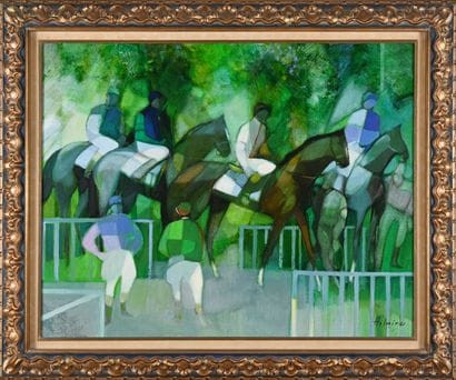 Camille HILAIRE (1916-2004)
Deauville, 1985
Huile...