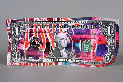 Karl LAGASSE (né en 1981)
One Dollar
Sérigraphie...
