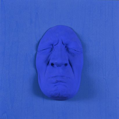 GREGOS (né en 1972).
Blue Sadness, 2023.
Plâtre...