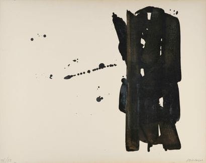 Pierre SOULAGES (1919-2022)
Lithographie...