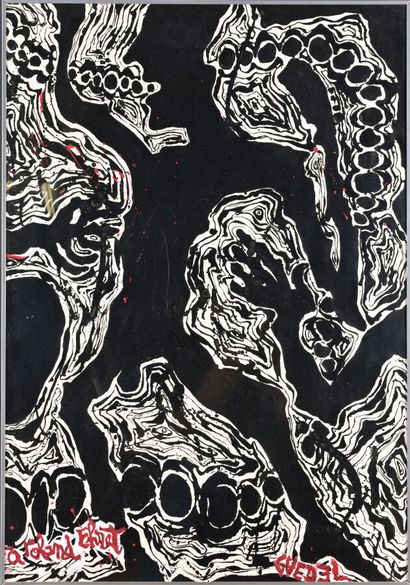Bruno GUEDEL (né en 1953)
Sans titre
Encre...