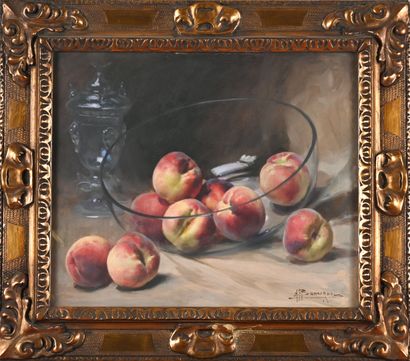 Alexandre-François BONNARDEL (1867-1942)
Peaches
Oil...