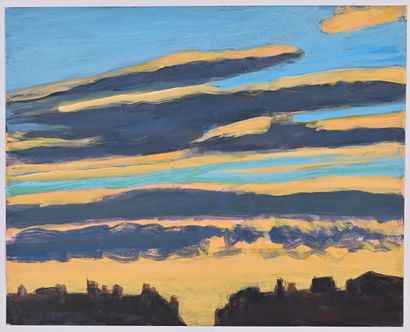 * JACQUES PONCET (1921-2012)
Sunset over...