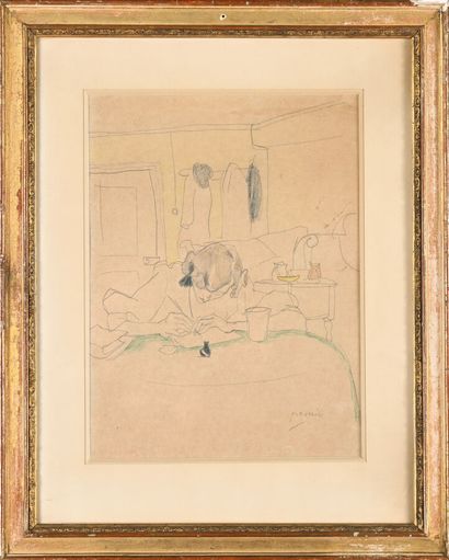 Jules PASCIN (1885-1930)
The letter (before...