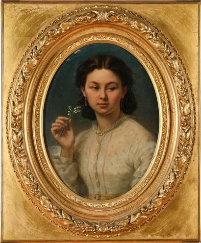 19th century French school
Portrait of a...
