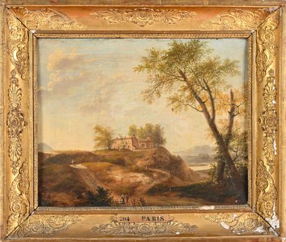 French school circa 1800
Landscape with a...