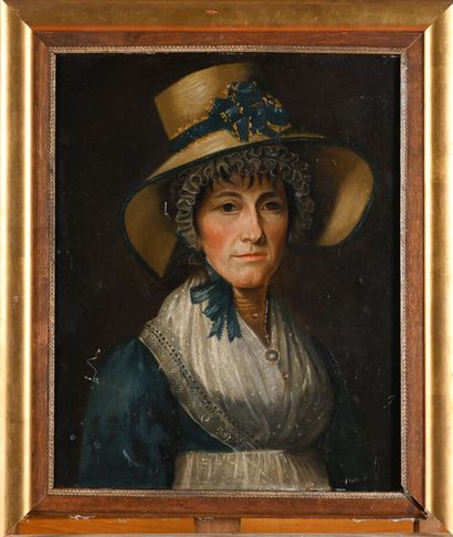 BRUN, French school of the early 19th century
Portrait...