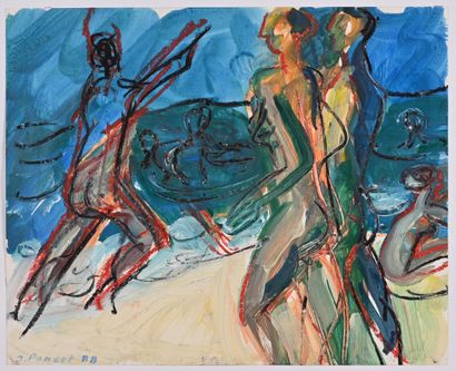 * Jacques PONCET (1921-2012)
Lively scenes...