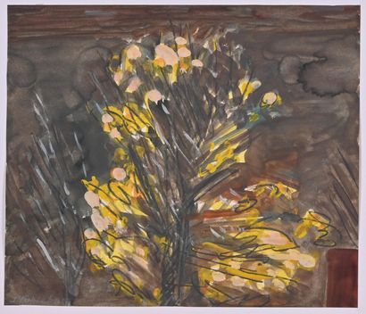 * JACQUES PONCET (1921-2012)
Trees in front...