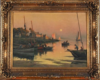 Georges MARONIEZ (1865-1933)
Breton port...