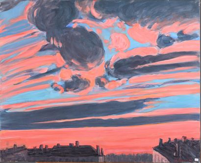 * Jacques PONCET (1921-2012)
Sunset over...