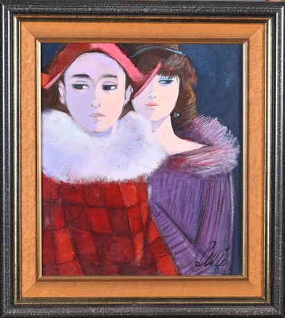 Charles LEVIER (1920-2003)
Saltimbanque and...